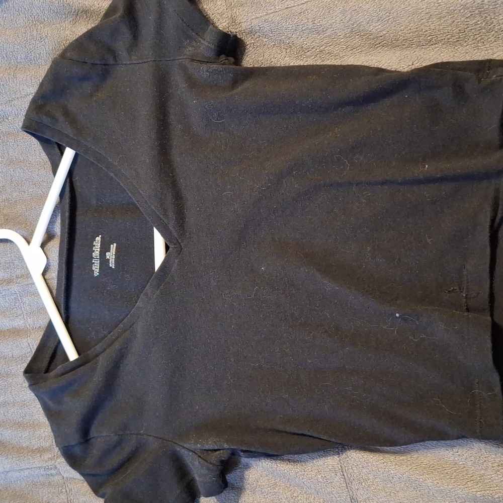 Wild fable black half tee